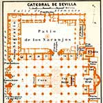 Seville Cathderal Spain  map in public domain, free, royalty free, royalty-free, download, use, high quality, non-copyright, copyright free, Creative Commons, 